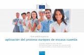 Guía práctica para la aplicación del proceso europeo de ...