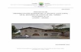 Casa del Cura Santa Mª del Yermo Memoria Proyecto REV01