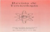 Revista de Toxicología - rev.aetox.es