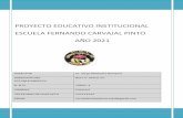 PROYECTO EDUCATIVO INSTITUCIONAL ESCUELA FERNANDO CARVAJAL …