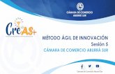 MÉTODO ÁGIL DE INNOVACIÓN Sesión 5