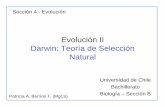 Evolución II Darwin: Teoría de Selección Natural