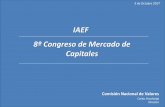 IAEF 8º Congreso de Mercado de Capitales