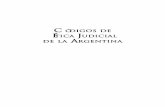 CÓDIGOS DE ÉTICA JUDICIAL DE LA ARGENTINA