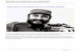 Fidel Castro: A los pueblos ya no se les puede engañar