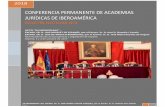 CONFERENCIA PERMANENTE DE ACADEMIAS JURÍDICAS DE …