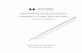 Protocolos de prevención Bullying y Cyberbullying en España