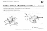 313217S, Manual, Paquetes Hydra-Clean, Instrucciones ...