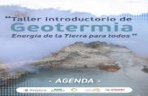 TALLER INTRODUCTORIO DE GEOTERMIA - AGEOCOL
