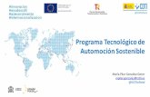 Programa Tecnológico de Automoción Sostenible