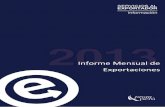 Informe Mensual de Exportaciones - SIICEX