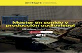 Master en sonido y producción audiovisual