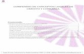 COMPENDIO DE CONCEPTOS LEGALES DE CRÉDITO Y COBRANZA.