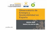 Observatorio de Energía y Sostenibilidad en España