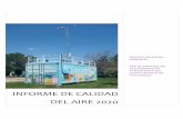 Informe de Calidad del Aire 2020 - valladolid.es