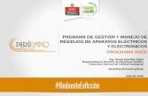 PRGRAMA DE GESTIÓN Y MANEJO DE RESIDUOS DE APARATOS ...