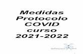 Medidas Protocolo COVID curso 2021-2022