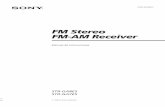 FM Stereo FM-AM Receiver - Entretenimiento | Sony ES