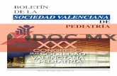 Publicación Oficial de la Sociedad Valenciana de Pediatría XXX