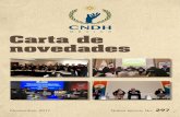 Carta de novedades - CNDH | Comisión Nacional de los ...