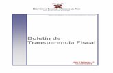 Boletín de Transparencia Fiscal
