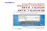 Osciloscopios digitales virtuales MTX 162UE MTX 162UEW