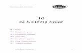 10 El Sistema Solar - Aula de astronomía