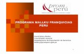 Programa Mallku Franquicias Perú