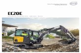 Volvo Brochure Compact Excavator EC20E Spanish