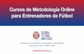 Cursos de Metodología Online para Entrenadores de Fútbol