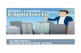 Tema: INCOTERM FAS 2020 - repositorio.promperu.gob.pe