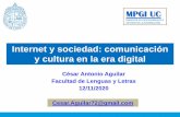 Internet y sociedad: comunicación y cultura en la era digital