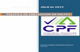 POLITICA DE PREVENCION DE DELITO - w2.cpf.cl