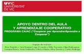PROGRAMA CA/AC (“Cooperar per Aprendre/Aprendre a Cooperar”)