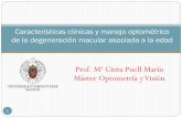 Prof. Mª Cinta Puell Marín Máster Optometría y Visión