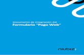 Documento de Integración del Formulario Pago Web