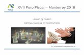XVII Foro Fiscal – Monterrey 2018