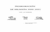 PROGRAMACIÓN DE RELIGIÓN 2020-2021