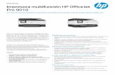 Pro 9010 Impresora multif unción HP O f ficeJet