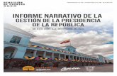 1.1 Informe Narrativo Preliminar 2 - Presidencia de la ...