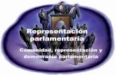 Representación parlamentaria