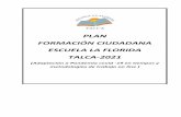 PLAN FORMACIÓN CIUDADANA ESCUELA LA FLORIDA TALCA-2021