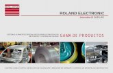 GAMA DE PRODUCTOS - ROLAND ELECTRONIC