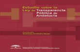 Estudio sobre la Ley Transparencia Pública de Andalucía