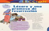 Lázaro y una promesa de resurrección