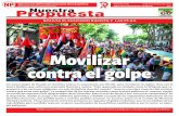 Movilizar contra el golpe