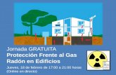 Jornada GRATUITA Protección Frente al Gas Radón en Edificios