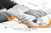 MEMORIA ANUAL 2020 - acafi.cl