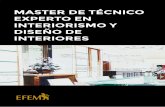 MASTER DE TÉCNICO EXPERTO EN INTERIORISMO Y DISEÑO DE ...