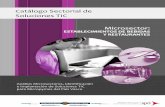 Catálogo Sectorial de Soluciones TIC Microsector